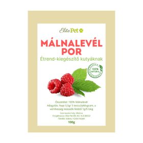 Málnalevél por 100g, Málnalevél por kutyáknak