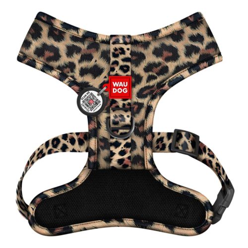 WAUDOG Mesh lélegző kutyahám Leopard XS QR-kódos azonosítóval