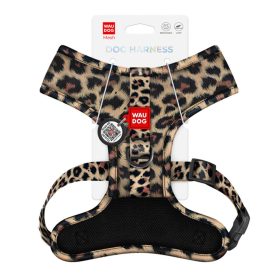   WAUDOG Mesh lélegző kutyahám Leopard M QR-kódos azonosítóval