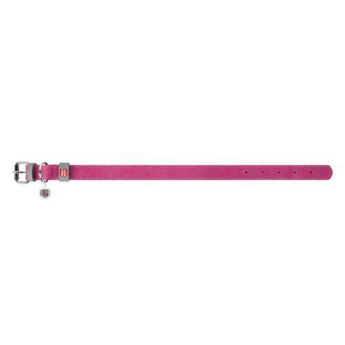 WAUDOG bőr kutya nyakörv – pink 2