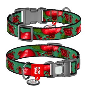 WAUDOG textil kutya nyakörv Gránátalma 1