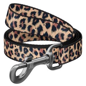 WAUDOG textil kutya póráz Leopard 120cm 2