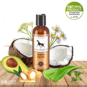   Bio kutyasampon érzékeny és problémás bőrre 100 ml, Lila Loves It