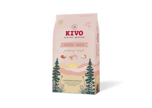 KIVO – Hidegen sajtolt Gabonamentes Száraztáp lazac 14kg