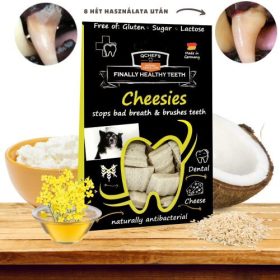 Természetes fogtisztító jutalomfalat cheesies