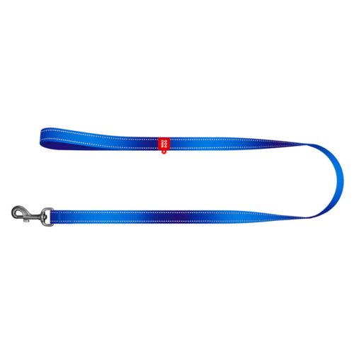 WAUDOG Mono Reflective kutya póráz – kék 200cm 1