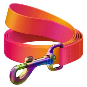 WAUDOG színátmenetes kutya póráz – narancs 120cm 4