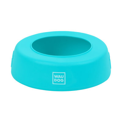 WAUDOG fröccsenésgátló szilikon tál - türkiz 1000ml