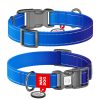 WAUDOG Mono Reflective kutya nyakörv – kék 4