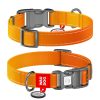 WAUDOG Mono Reflective kutya nyakörv – narancs 1