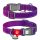 WAUDOG Mono Reflective kutya nyakörv – lila 1