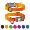 WAUDOG Mono Reflective kutya nyakörv – narancs 5