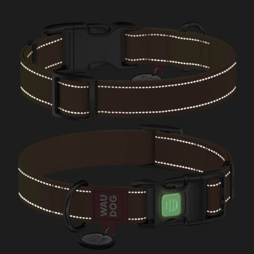 WAUDOG Mono Reflective kutya nyakörv – narancs 3