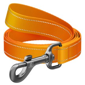 WAUDOG Mono Reflective kutya póráz – narancs 120cm 3