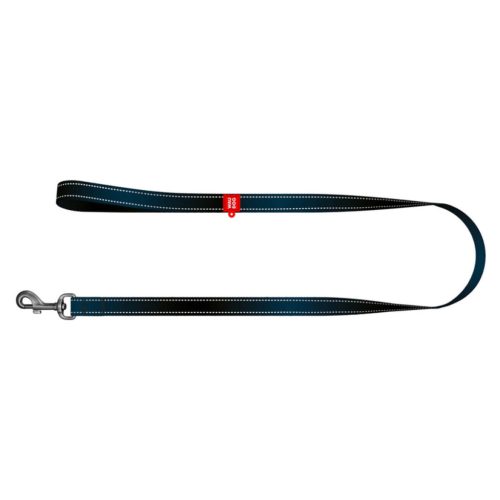 WAUDOG Mono Reflective kutya póráz – fekete 120cm 1
