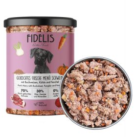 Fidelis főtt menü sertés, hajdina, sütőtök és édeskömény 400g 2