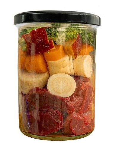 Fidelis főtt menü ló, paszternák, sárgarépa és brokkoli 400g 1