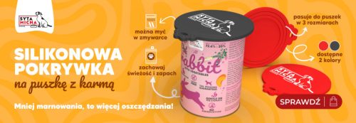 Syta Micha szilikon konzervfedél fekete