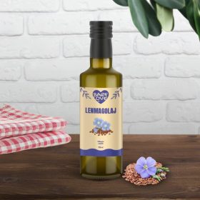 100% Lenmagolaj, hidegen sajtolt, 100ml - BARF LOVE