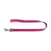 WAUDOG bőr kutya póráz – pink 120cm 1 1