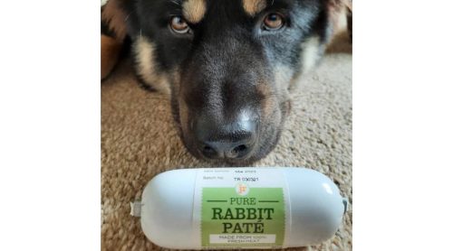 100% nyúl húsrolád 400 g, JR Pet Products