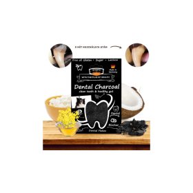  Természetes fogtisztító pehely kutyáknak - Qchefs Dental Charcoal Flakes