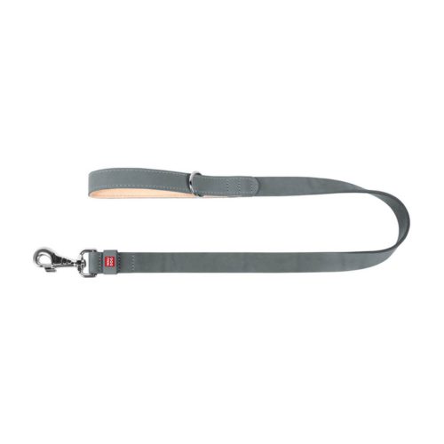 WAUDOG bőr kutya póráz – szürke 120cm 2 1