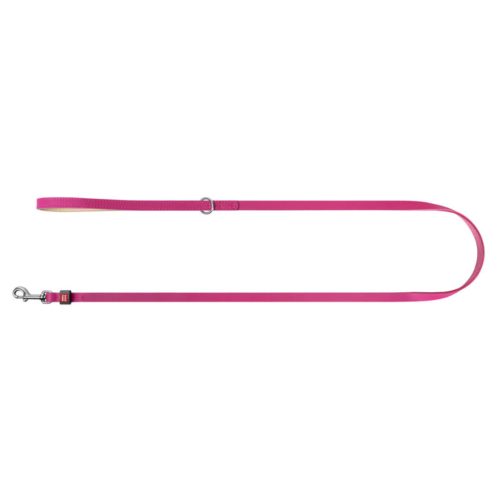 WAUDOG bőr kutya póráz – pink 120cm 1