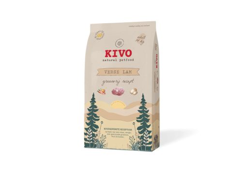KIVO - Hidegen sajtolt Gabonamentes Száraztáp - Lazac 14kg