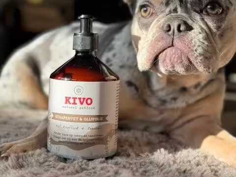KIVO - Folyékony Juhzsír Fokhagymával és Hínárral 500ml
