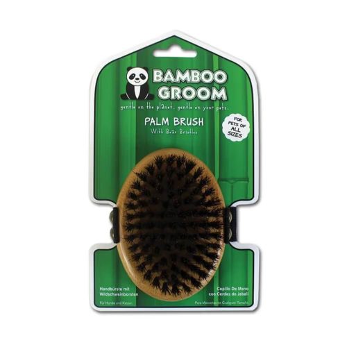 Bamboo Groom kefe természetes sörtékkel 5
