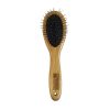 Bamboo Groom bambusz kefe fém tűkkel kis és közepes fajtáknak 1