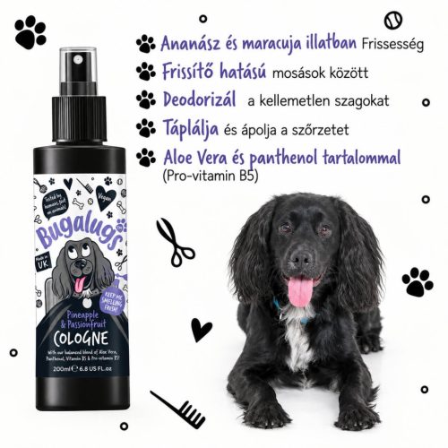 Bugalugs Ananász és Maracuja kutyaparfüm 200ml
