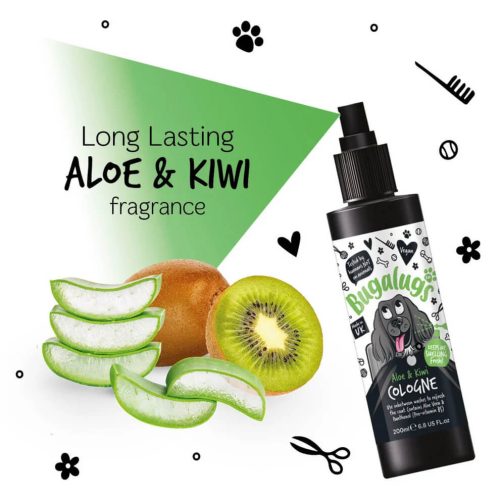 Bugalugs Aloe és Kiwi kutyaparfüm 200ml