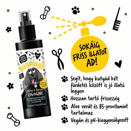 Bugalugs Mangó és Banán kutyaparfüm 200ml