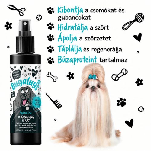 Bugalugs hidratáló szőrbontó spray kutyáknak 200ml