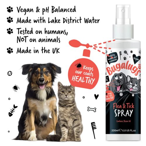 Bugalugs bolha- és kullancsirtó spray 200ml