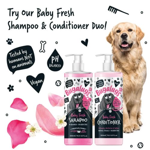 Bugalugs Baby Fresh kondícionáló kutyáknak 500ml