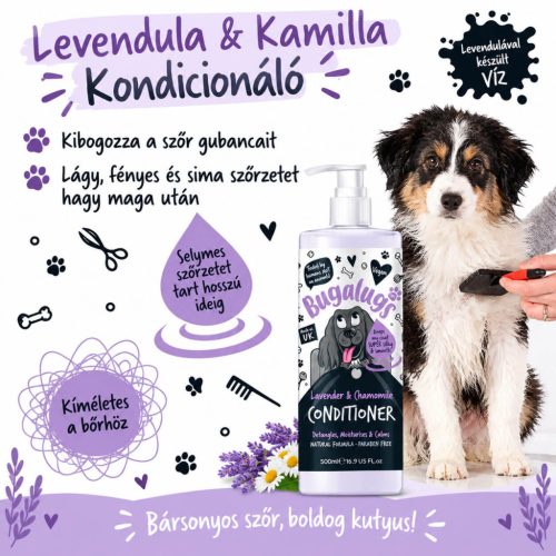 Bugalugs Levendula és Kamilla kondícionáló - nyugtató hatású 500ml