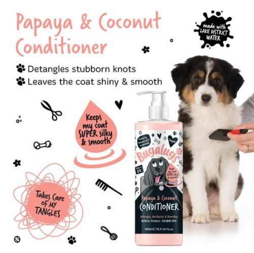 Bugalugs Luxury Papaya & Kókusz kondícionáló 500ml