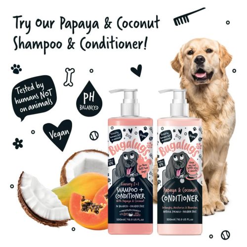 Bugalugs Luxury Papaya & Kókusz kondícionáló 500ml