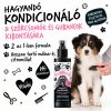 Bugalugs 2 in 1 szőrbontó és kondícionáló spray málna és citrom 200ml
