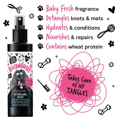Bugalugs Baby Fresh szőrbontó spray kutyáknak 200ml
