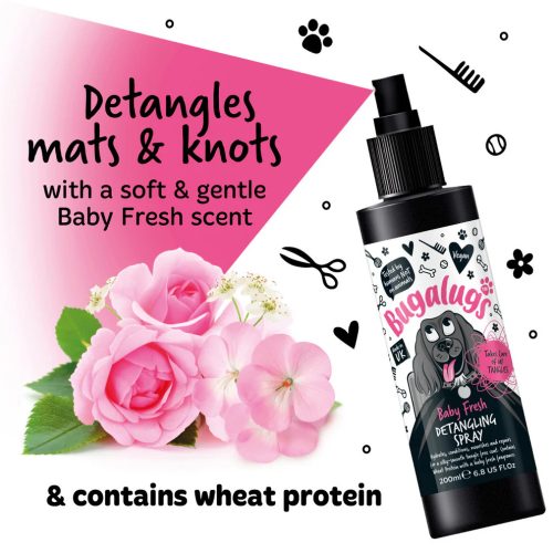 Bugalugs Baby Fresh szőrbontó spray kutyáknak 200ml