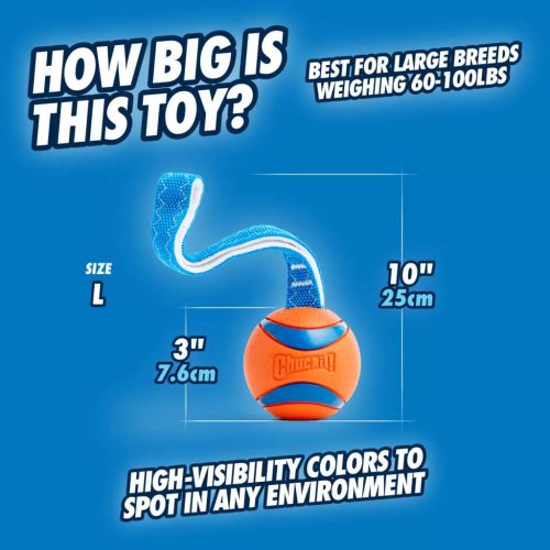 Chuckit Ultra Tug Madzagos Labda L