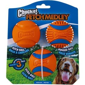 CHUCKIT FETCH MEDLEY PAKK 3 (M)