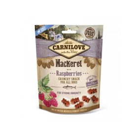Carnilove Dog Crunchy Snack makrélahússal és málnával