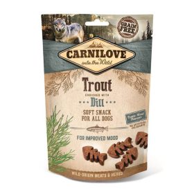 Carnilove Semi Moist Snack pisztráng kaporral 200g