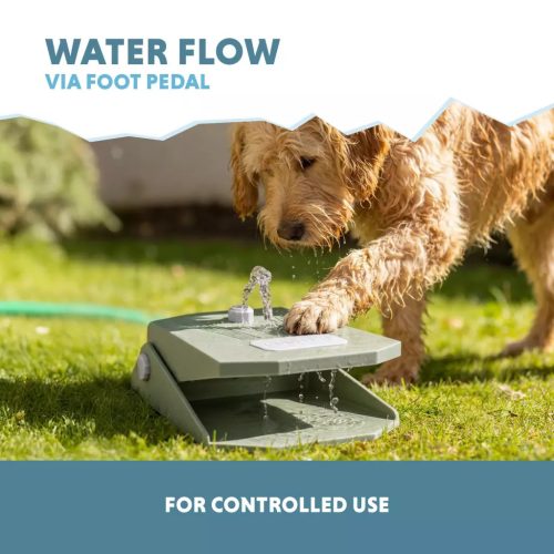 Coolpets Splash szökőkút olívazöld