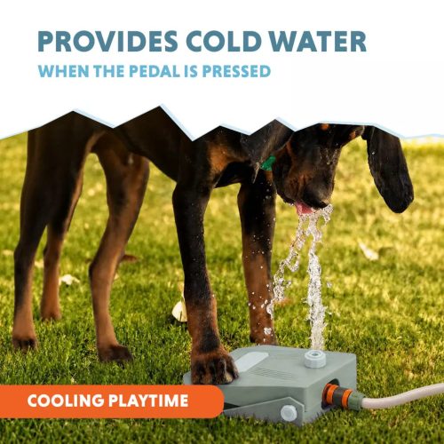 Coolpets Splash szökőkút olívazöld